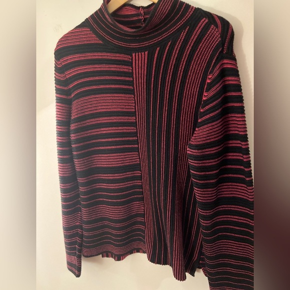 Habitat Women's Cowl Neck Striped Sweater M GUC - Picture 5 of 9